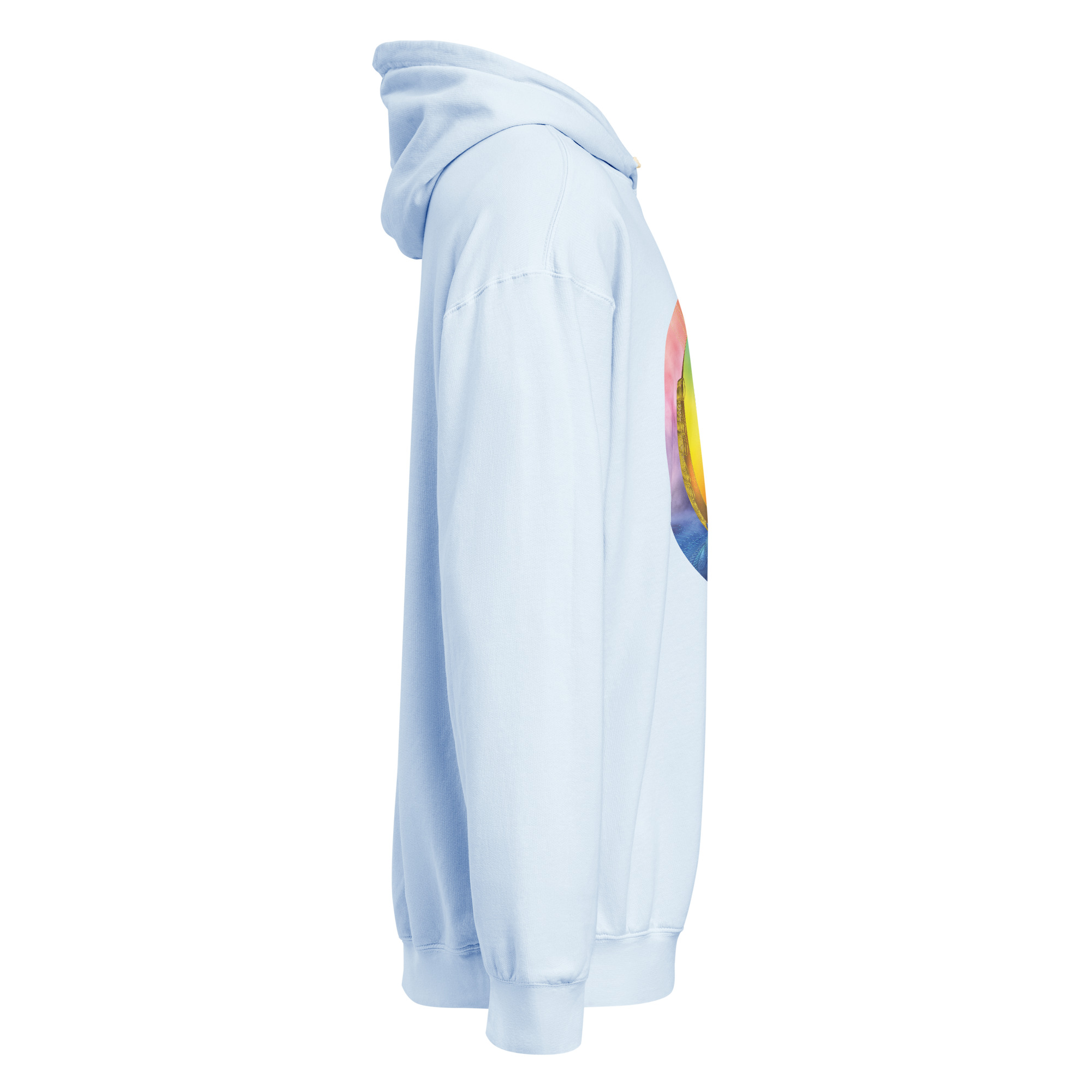Unisex garment-dyed lightweight hoodie - Image 10