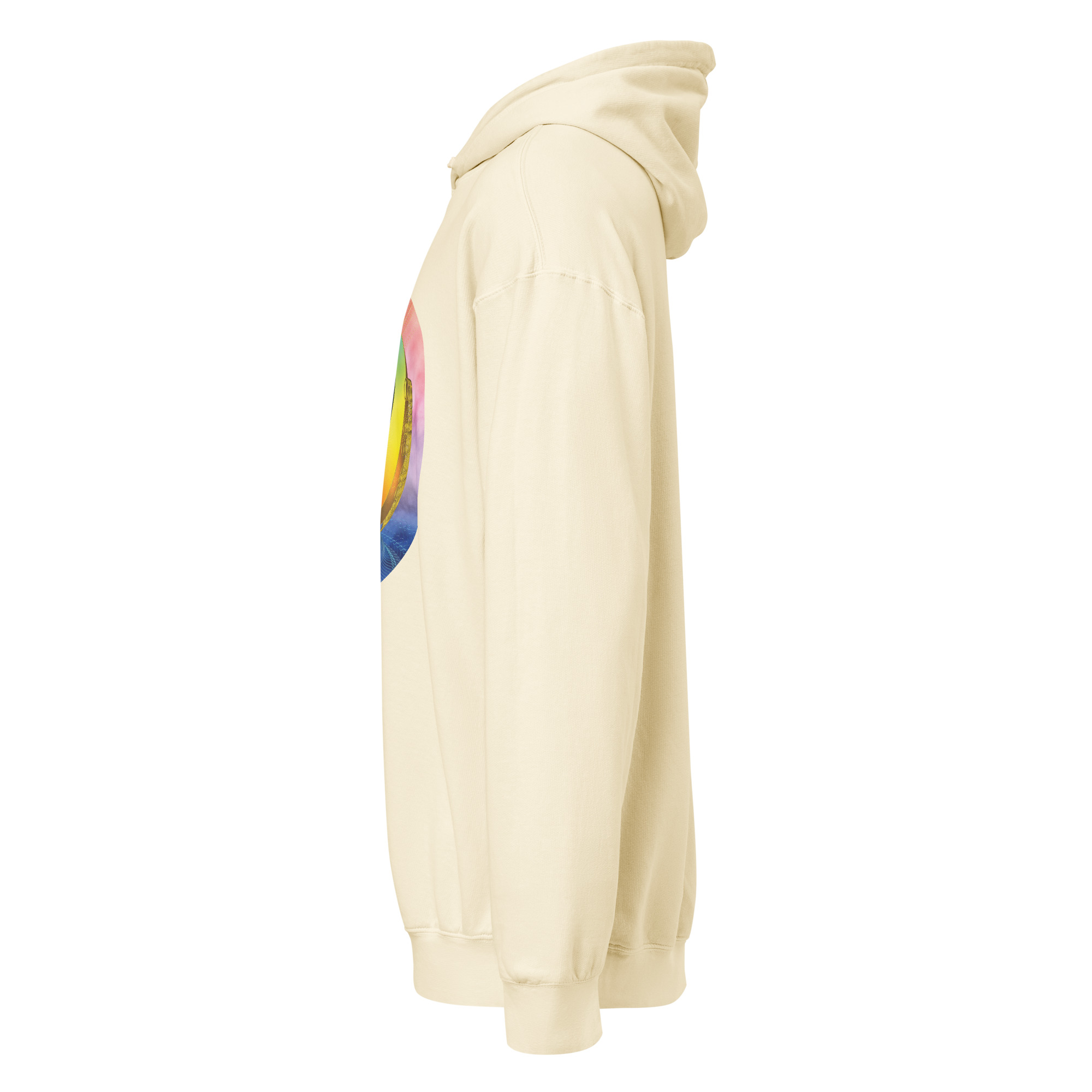 Unisex garment-dyed lightweight hoodie - Image 8