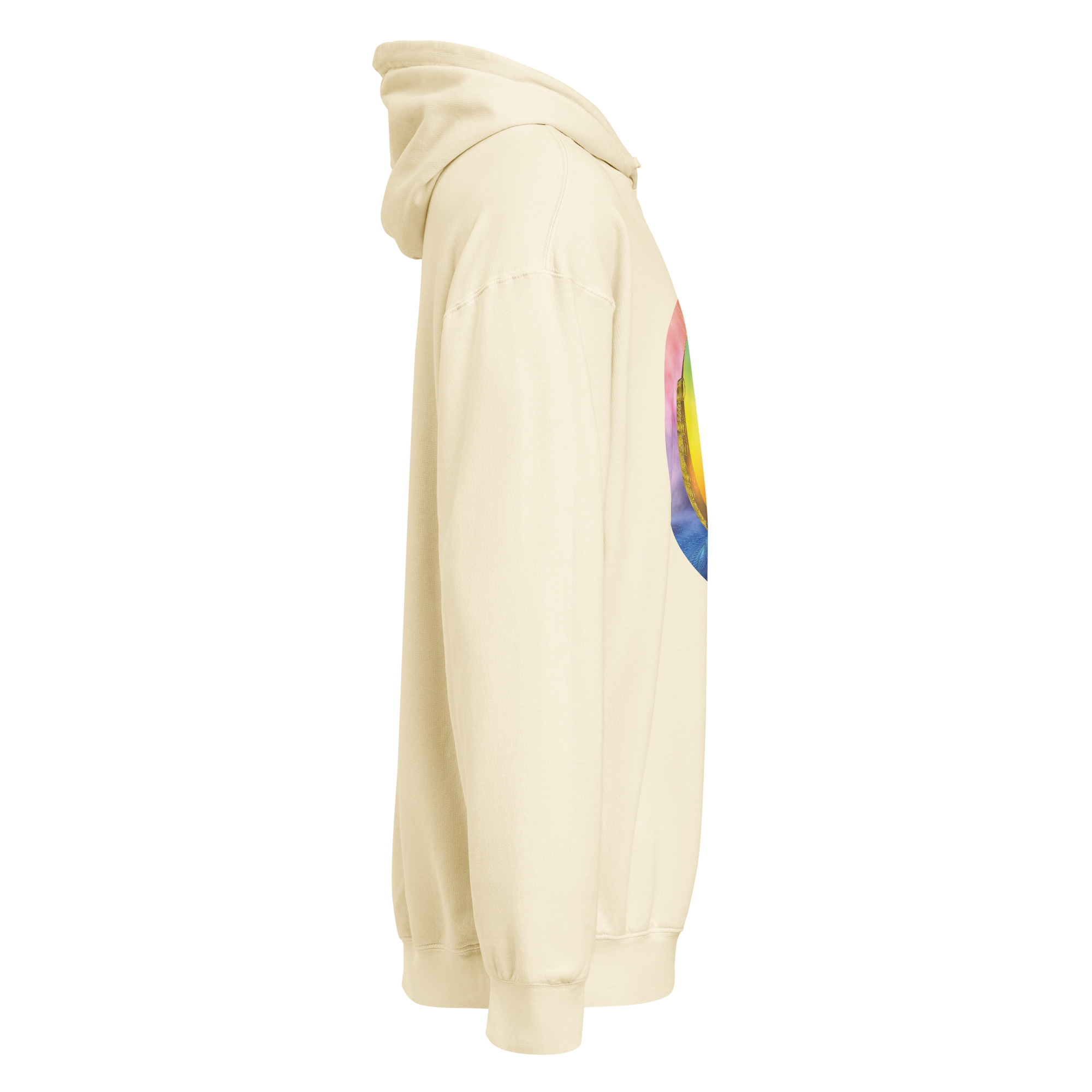 Unisex garment-dyed lightweight hoodie - Image 11